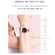 Bracelet Connecté Avec Écran Tactile 1,09 Pouce Suivi Du Sommeil Fréquence Cardiaque Commande Vocale Et Rappels Menstruels - ...