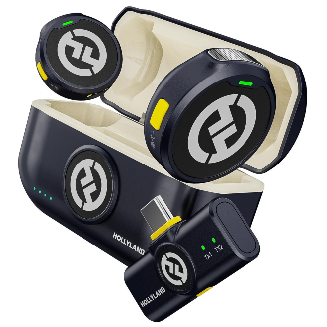 Microphone Cravate Compact 9 G Avec Transmission 300 M Son HiFi 48 KHz 24 Bit Et Autonomie 40 H - www.yonis-shop.com