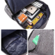 Sac À Dos Ordinateur Portable En Toile Pour 13.3 Pouces Compartiment Rembourré Bretelles Respirantes 37x26x12cm - www.yonis-s...