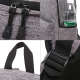 Sac À Dos Ordinateur Portable En Toile Pour 13.3 Pouces Compartiment Rembourré Bretelles Respirantes 37x26x12cm - www.yonis-s...