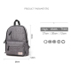 Sac À Dos Ordinateur Portable En Toile Pour 13.3 Pouces Compartiment Rembourré Bretelles Respirantes 37x26x12cm - www.yonis-s...