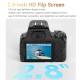 Appareil Photo Numérique 4K 68 Mpx Avec Écran Rabattable Viseur Au Niveau De La Taille Et Zoom 28x - www.yonis-shop.com