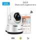 Caméra IP WiFi Intérieure 1080P Avec Détection De Mouvement Vision Nocturne 10 m Et PTZ - www.yonis-shop.com