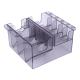 Boîte De Rangement Pour Peignes De Tondeuse Pour Salon De Coiffure 8 Emplacements Couvercle Amovible Lavable - www.yonis-shop...