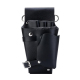 Sacoche Ceinture Porte Outils De Coiffure Organiseur À Ciseaux Double Compartiment Grande Capacité Sangle Amovible En PU