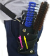 Sacoche Ceinture Porte Outils De Coiffure Organiseur À Ciseaux Double Compartiment Grande Capacité Sangle Amovible En PU - ww...
