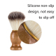 Kit Barbe Homme 3 Pièces Avec Brosse Nylon Bol À Mousse Et Support Antidérapant En Silicone - www.yonis-shop.com