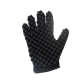 Gants Éponge De Coiffure Réversibles Double Face Noirs 23 X 16 Cm Pour Professionnels De La Coiffure - www.yonis-shop.com