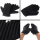 Gants Éponge De Coiffure Réversibles Double Face Noirs 23 X 16 Cm Pour Professionnels De La Coiffure - www.yonis-shop.com