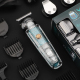 Tondeuse Multifonction 6 En 1 Pour Homme Lame Inox Écran LED USB Étanche IPX6 Autonomie 180 Minutes - www.yonis-shop.com