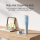Tondeuse À Cheveux Pour Enfant Étanche IPX7 Avec Aspiration Intégrée Lame Céramique 60 Min Et 3 Guides - www.yonis-shop.com