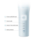 Tondeuse À Cheveux Pour Enfant Étanche IPX7 Avec Aspiration Intégrée Lame Céramique 60 Min Et 3 Guides - www.yonis-shop.com