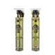 Tondeuse À Cheveux Électrique Pour Coiffures Et Motifs Lame Inox Ultra Fine Recharge USB 300 Minutes 3 Sabots - www.yonis-sho...