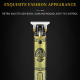 Tondeuse À Cheveux Électrique Pour Coiffures Et Motifs Lame Inox Ultra Fine Recharge USB 300 Minutes 3 Sabots - www.yonis-sho...