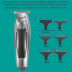 Tondeuse À Cheveux Électrique USB Avec Lame Inox Lavable Autonomie 120 Minutes Et 5 Sabots De Coupe - www.yonis-shop.com