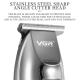Tondeuse À Cheveux Électrique USB Avec Lame Inox Lavable Autonomie 120 Minutes Et 5 Sabots De Coupe - www.yonis-shop.com