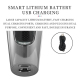 Tondeuse À Cheveux Électrique USB Avec Lame Inox Lavable Autonomie 120 Minutes Et 5 Sabots De Coupe - www.yonis-shop.com