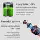 Tondeuse À Cheveux Électrique Rechargeable USB Lame Inoxydable Autonomie 120 Min Lavable 3 Vitesses - www.yonis-shop.com