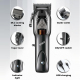 Tondeuse À Cheveux Professionnelle Rechargeable USB Lame DLC 9000 Tr/Min Autonomie 100 Min 4 Sabots - www.yonis-shop.com
