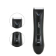 Tondeuse À Cheveux Portable Rechargeable USB Lavable IPX5 Autonomie 120 Min Affichage LED Et 4 Sabots - www.yonis-shop.com