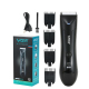 Tondeuse À Cheveux Portable Rechargeable USB Lavable IPX5 Autonomie 120 Min Affichage LED Et 4 Sabots - www.yonis-shop.com