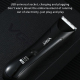 Tondeuse À Cheveux Portable Rechargeable USB Lavable IPX5 Autonomie 120 Min Affichage LED Et 4 Sabots - www.yonis-shop.com