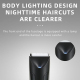 Tondeuse À Cheveux Portable Rechargeable USB Lavable IPX5 Autonomie 120 Min Affichage LED Et 4 Sabots - www.yonis-shop.com