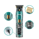 Tondeuse À Cheveux Rechargeable USB Avec Affichage LED Autonomie 180 Minutes Étanche IPX7 Entièrement Lavable - www.yonis-sho...