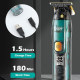 Tondeuse À Cheveux Rechargeable USB Avec Affichage LED Autonomie 180 Minutes Étanche IPX7 Entièrement Lavable - www.yonis-sho...