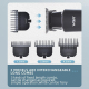 Tondeuse À Cheveux Électrique Rechargeable USB Pour Salon Lame Inox Lavable Écran LED Autonomie 500 Minutes 3 Sabots - www.yo...