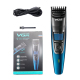 Tondeuse À Cheveux Électrique Rechargeable USB 20 Longueurs Réglables De 0.5 À 10 Mm Autonomie 90 Minutes Lame Inox Lavable -...