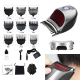 Tondeuse Électrique Pour Homme Coupe Et Coiffage Tête Lavable Batterie Lithium Lames Inox 9 Sabots Et Tête De Rechange