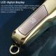 Tondeuse À Cheveux Électrique Rechargeable USB 180 Minutes Affichage LED Lames Inox 6 Guides De Coupe - www.yonis-shop.com