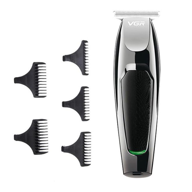 Tondeuse À Cheveux Électrique Rechargeable USB 10 W Lavable 2 H D’Autonomie Avec 5 Sabots De Coupe - www.yonis-shop.com