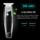 Tondeuse À Cheveux Électrique Rechargeable USB 10 W Lavable 2 H D’Autonomie Avec 5 Sabots De Coupe - www.yonis-shop.com