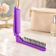 Peigne Pliable De Voyage Anti Statique Pour Cheveux Bouclés Massage Doux Résistant À La Chaleur 21 g