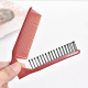 Peigne Pliable De Voyage Anti Statique Pour Cheveux Bouclés Massage Doux Résistant À La Chaleur 21 g - www.yonis-shop.com