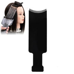 Planche De Coloration Capillaire Avec Brosse Applicatrice Pour Séparer Et Colorer Les Cheveux En Plastique