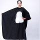 Cape De Coupe Adulte Pour Coiffure À Domicile Et Salon Imperméable Transparente Antistatique Polyester 160 X 115 Cm - www.yon...