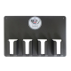 Support De Rangement Pour Tondeuses Électriques Pour Salon De Coiffure 4 Emplacements En PP Résistant Aux Hautes Températures...