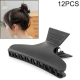 Pinces Papillon De Coiffure Pour Maintenir Les Cheveux Fins Et Épais 12 Pièces Plastique Noir 8 Cm