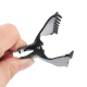 Pinces Papillon De Coiffure Pour Maintenir Les Cheveux Fins Et Épais 12 Pièces Plastique Noir 8 Cm - www.yonis-shop.com