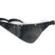 Sac Banane De Coiffeur Porte Outils En Cuir PU Capacité 6 Ciseaux Noir 43 X 18 Cm - www.yonis-shop.com
