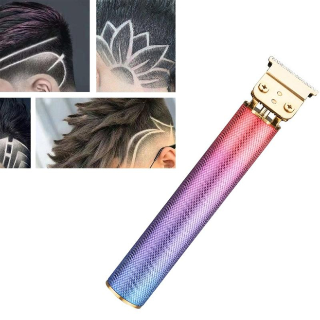 Tondeuse À Cheveux Électrique Compacte Rechargeable USB Avec 4 Sabots 90 Minutes D Autonomie Et Faible Niveau Sonore - www.yo...