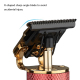 Tondeuse À Cheveux Électrique Compacte Rechargeable USB Avec 4 Sabots 90 Minutes D Autonomie Et Faible Niveau Sonore - www.yo...