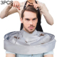 Cape De Coupe De Cheveux 3 Pièces Avec Récupérateur De Cheveux Ajustable Et Pliable Maison Salon