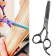Ciseaux À Effiler Professionnels Pour Coiffeur Et Barbier En Acier Inoxydable 6Cr13 6 Pouces Dureté 62 HRC - www.yonis-shop.com