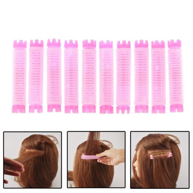 Bigoudins À Permanente Pour Boucles Avec Élastique Sans Plis 103 Pièces Petite Taille En Plastique - www.yonis-shop.com