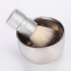 Bol De Rasage Avec Blaireau En Nylon Pour Savon À Barbe Mousse Homogène Inox Et Manche Alliage Facile À Nettoyer - www.yonis-...