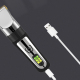 Tondeuse À Cheveux Rechargeable Pour Adultes Et Enfants À Tête Céramique Lavable USB Silencieuse Batterie 500 mAh - www.yonis...